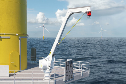 Renewed PALFINGER-Crane Range Lifts Offshore Wind Industry to the Next Safety Level.