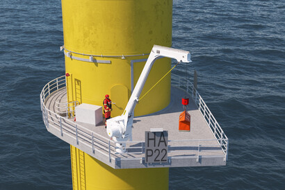 The redesigned PALFINGER PF 200 fixed boom cranes – maintenance friendlier design with impressive performance