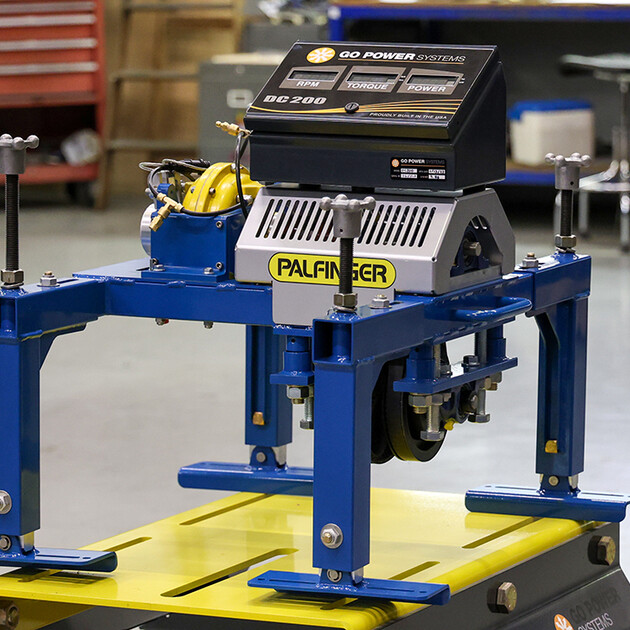 Lifeboat Engine Dynamometer Test Stand